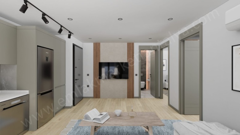 Güvenlik Mah. Muratpaşa Satılık Daire |  2+1 Oda | 65M2 5.400.000Tl  Krediye Uygun  | Giriş Katı | Klima | 1 Banyo Resim-3