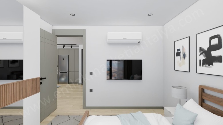 Güvenlik Mah. Muratpaşa Satılık Daire |  2+1 Oda | 65M2 5.150.000Tl  Krediye Uygun  | Giriş Katı | Klima | 1 Banyo Resim-4