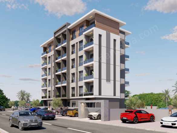 Yeni Sıfır 1+1 Havuzlu Otoparklı 2 Aya Teslim Satılık Daire Kepez Aktoprak Mah