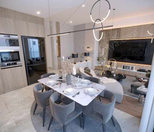 Konyaaltı Denize Sıfır Ultra Lüks Sitede 2+1 Rezidans Satılık Daire Kuşkavağı Mah