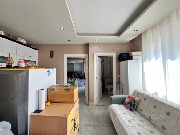 Güzeloba Mah. Muratpaşa Kiralık Daire |  1+1 Oda | 60M2 Aylık 23.000Tl | 1. Kat | Klima | 1 Banyo Resim-5