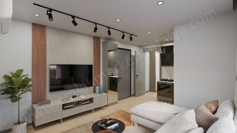 Sinan Mah. Muratpaşa Satılık Daire |  1+1 Oda | 55M2 3.850.000Tl  Krediye Uygun  | Giriş Katı | Doğalgaz(Kombi) | 1 Banyo Resim-1