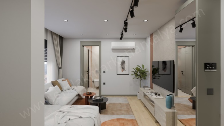 Sinan Mah. Muratpaşa Satılık Daire |  1+1 Oda | 55M2 3.850.000Tl  Krediye Uygun  | Giriş Katı | Doğalgaz(Kombi) | 1 Banyo Resim-3