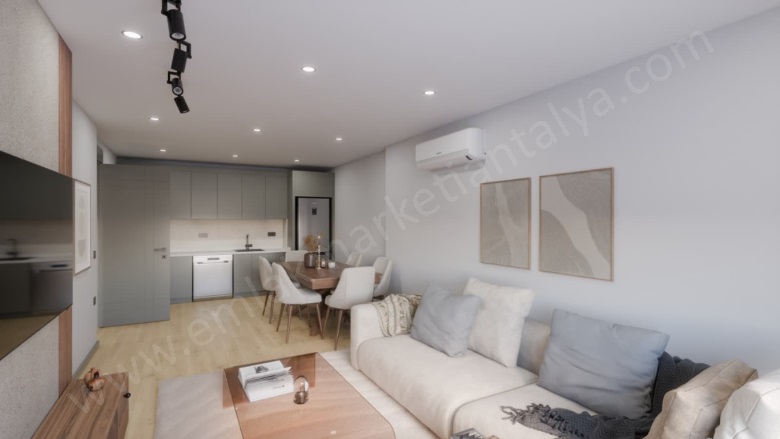 Sinan Mah. Muratpaşa Satılık Daire |  2+1 Oda | 65M2 6.100.000Tl  Krediye Uygun  | 3. Kat | Doğalgaz(Kombi) | 1 Banyo Resim-3