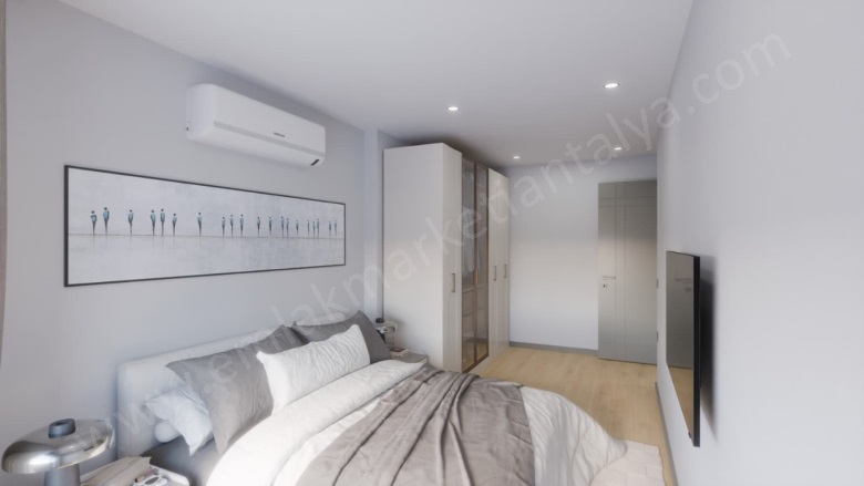 Sinan Mah. Muratpaşa Satılık Daire |  2+1 Oda | 65M2 6.250.000Tl  Krediye Uygun  | 4. Kat | Doğalgaz(Kombi) | 1 Banyo Resim-4