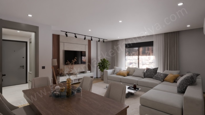 Sinan Mah. Muratpaşa Satılık Daire |  3+1 Oda | 170M2 9.750.000Tl  Krediye Uygun  | 5. Kat | Doğalgaz(Kombi) | 3 Banyo Resim-1