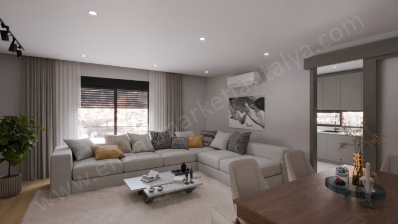 Sinan Mah. Muratpaşa Satılık Daire |  3+1 Oda | 170M2 9.750.000Tl  Krediye Uygun  | 5. Kat | Doğalgaz(Kombi) | 3 Banyo Resim-3