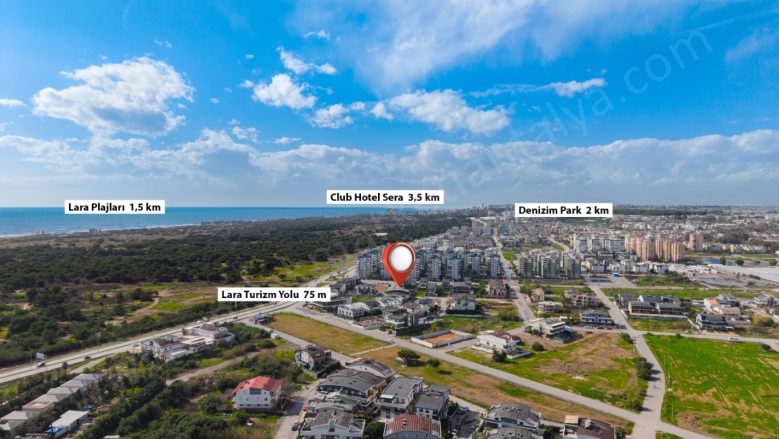 Güzeloba Mah. Muratpaşa Satılık Villa |  3+1 Oda | 180M2 14.450.000Tl  Krediye Uygun  Eşyalı  | Villa | Doğalgaz(Kombi) | 4 Banyo Resim-5