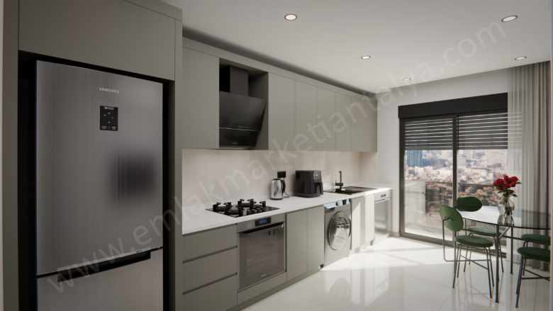 Bahçelievler Mahallesinde Kapalı Otoparklı Lüks Dubleks 3+1 Satılık Daire Muratpaşa