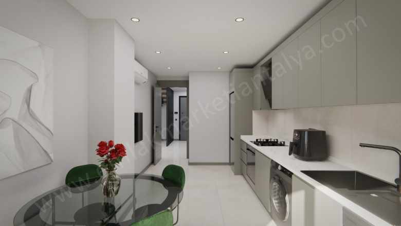 Bahçelievler Mahallesinde Kapalı Otoparklı Lüks Dubleks 3+1 Satılık Daire Muratpaşa