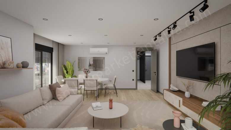 Bahçelievlerde Kapalı Otoparklı Lüks 4+1 Dubleksler Satılık Daire Muratpaşa Bahçelievler Mah