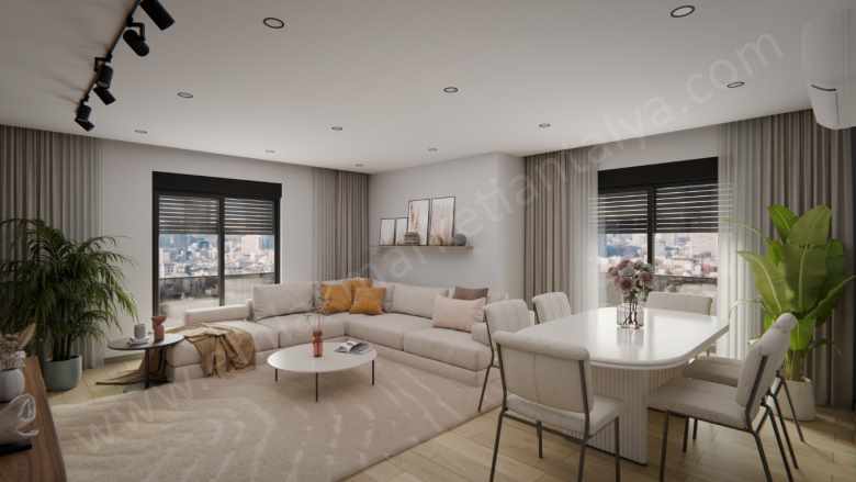 Bahçelievlerde Kapalı Otoparklı Lüks 4+1 Dubleksler Satılık Daire Muratpaşa Bahçelievler Mah