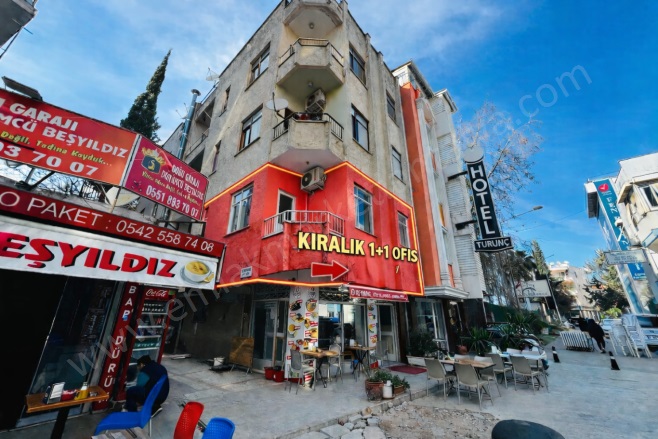 Yüksekalan Mah. Muratpaşa Kiralık Ofis / Büro |  1+1 Oda | 60M2 Aylık 25.000Tl | 1. Kat | Klima | 1 Banyo Resim-1