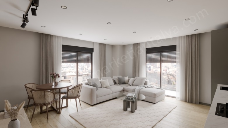 Yenigün Mah. Muratpaşa Satılık Daire |  1+1 Oda | 45M2 4.500.000Tl  Krediye Uygun  | 2. Kat | Doğalgaz(Kombi) | 1 Banyo Resim-2