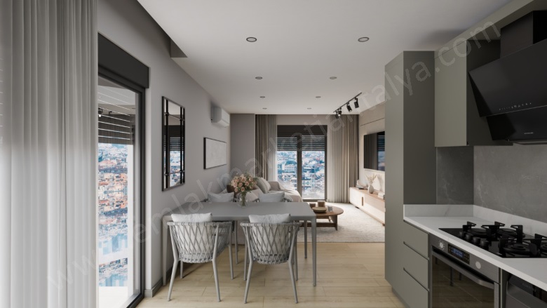 Yenigün Mah. Muratpaşa Satılık Daire |  2+1 Oda | 95M2 6.800.000Tl  Krediye Uygun  | 3. Kat | Doğalgaz(Kombi) | 1 Banyo Resim-4