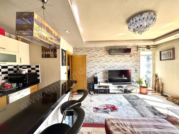 Kızıltoprak Mah. Muratpaşa Satılık Daire |  1+1 Oda | 65M2 3.950.000Tl  Krediye Uygun  Eşyalı  | 4. Kat | Doğalgaz(Kombi) | 1 Banyo Resim-5