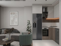 Muratpaşa Yıldız Mah. Satılık Daire 1+1 46 M2 | 3. Kat | Doğalgaz(Kombi) | 1 Banyo