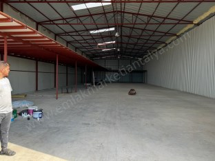 KİRALIK DEPO TOPLAM 750 M² ASMA KATLI 500 ALT, ÜST 250 M²