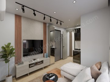  SİNAN MAHALLESİNDE CEPHE SEÇENEKLİ MODERN 1+1 LER 