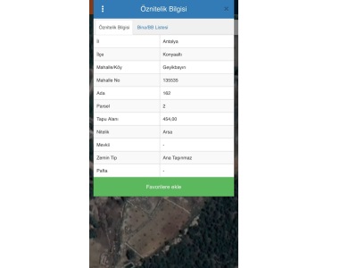Konyaaltı Geyikbayırında 454 M² İmarlı Arsa Satılık Tarla Geyikbayırı Mah