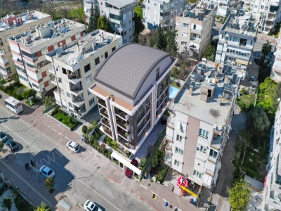 Yeşilbahçede Kapalı Otoparklı Ultra Lüks Sıfır 3+1Ler Satılık Daire Muratpaşa Yeşilbahçe Mah