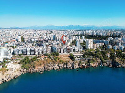 Denize 2 Dakika Mesafede Kapalı Otoparklı Çift Banyolu Ultra Lüx Ler 2+1 Satılık Daire Muratpaşa Gençlik Mah