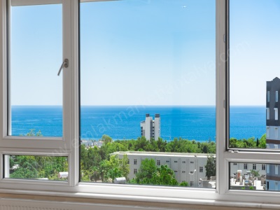 Her Odadan Full Deniz Manzara 5+2 270 M² Çift Mutfaklı Teraslı Dubleks Satılık Daire Muratpaşa Güzeloba Mah
