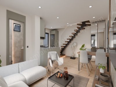 Büyükşehir Belediye Arkası Sıfır Asansörlü Lüks Dubleks 3+1 Satılık Daire Muratpaşa Yüksekalan Mah