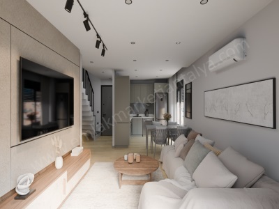 Güvenlik Mahallesinde Yüzme Havuzlu Ultra Lüks Dubleks 2+1 Satılık Daire Muratpaşa Mah