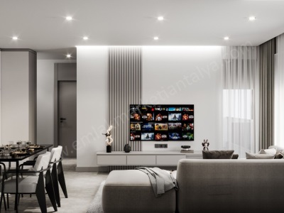 Dokumada Sıfır Asansörlü Şık 4+1 Satılık Daire Kepez Özgürlük Mah