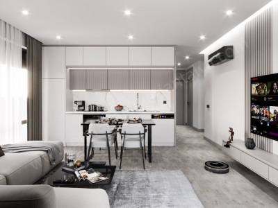 Özdilek Avm Yakını Ultra Lüks Ler 2+1 Satılık Daire Kepez Özgürlük Mah