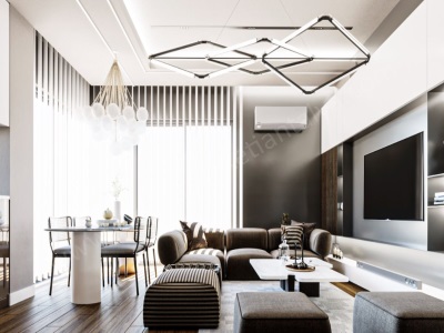 Konyaaltında Full Donanımlı Lüks Rezidansta 3+1 Ler Satılık Daire Hurma Mah