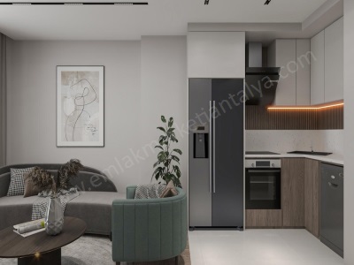 Yıldızda Katta Ultra Lüks Ler 1+1 Satılık Daire Muratpaşa Yıldız Mah