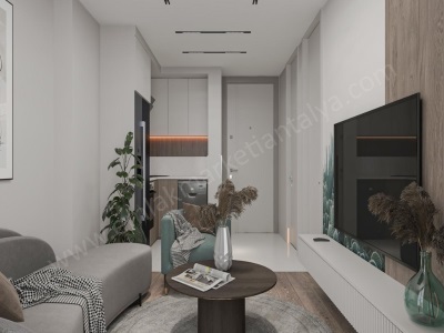 Yıldız Mahallesinde Ultra Lüks Ler 1+1 Satılık Daire Muratpaşa Mah