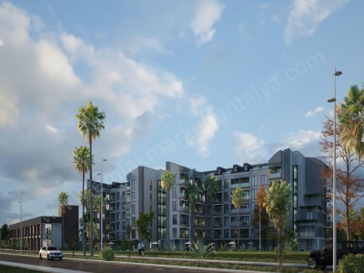 Çok Özel Projede Havuzlu Site İçi Satılık Daire 1+1 Kepez Varsak Esentepe Mah