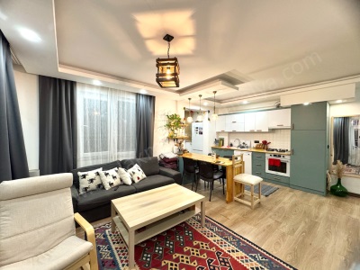 Konukseverde Özel Tasarımlı Geniş Kullanışlı 2+1 Satılık Daire Muratpaşa Konuksever Mah