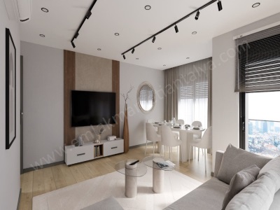 Gençlik Mahallesinde Kapalı Otoparklı Ultra Lüks Ler 2+1 Satılık Daire Muratpaşa Mah