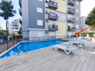 Yeni Emekte K Otoparklı Havuzlu Fırsat 1+1 Satılık Daire Kepez Emek Mah