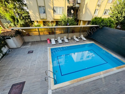 Meydankavağında Havuzlu Sitede Katta Lüks 2+1 Satılık Daire Muratpaşa Meydankavağı Mah