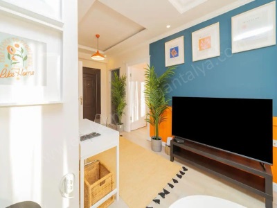 Cumhuriyet Meydanında Lüks Eşyalı Satılık Daire 2+1 Muratpaşa Elmalı Mah