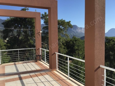 Deniz Dağ Manzaralı Orman İçinde Müstakil 5+1 Satılık Villa Konyaaltı Çağlarca Mah