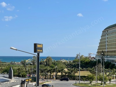 Oteller Bölgesinde Deniz Manzaralı Site İçinde Katta 2+1 Satılık Daire Aksu Kemerağzı Mah