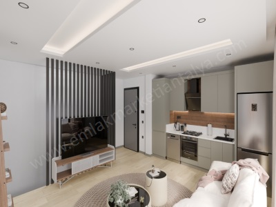 Pınarbaşında Özel Bahçeli Ebeveyn Banyolu 3+1 Lüks Satılık Daire Konyaaltı Pınarbaşı Mah