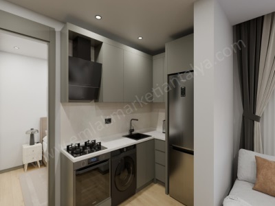 Yatırıma Uygun Kira Getirisi Yüksek 1+1 Satılık Daire Muratpaşa Sinan Mah