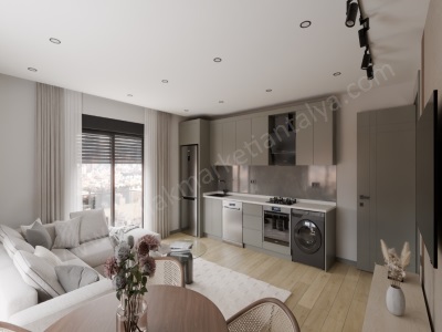 Servis Güzergahında Katta 1+1 Ler Satılık Daire Muratpaşa Yenigün Mah