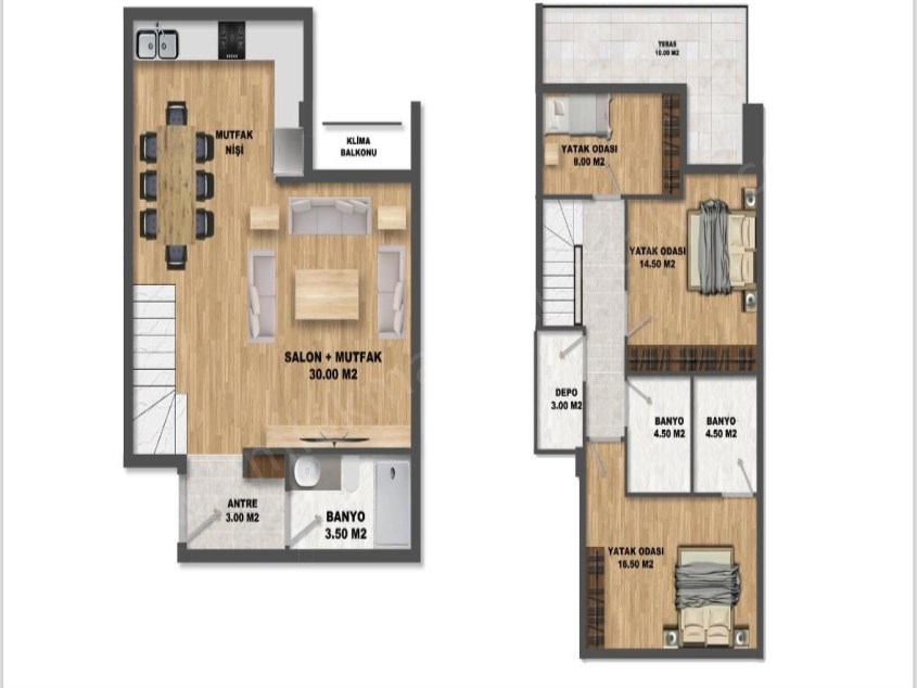 YEŞİLBAHÇEDE KAPALI OTOPARKLI YÜZME HAVUZLU ULTRA LÜKS 3+1