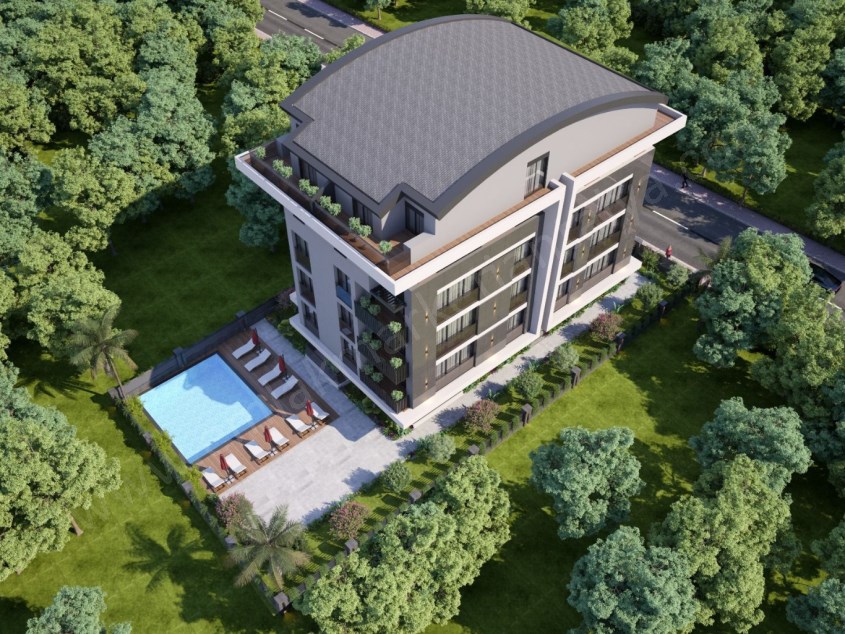 YEŞİLBAHÇEDE KAPALI OTOPARKLI YÜZME HAVUZLU ULTRA LÜKS 3+1