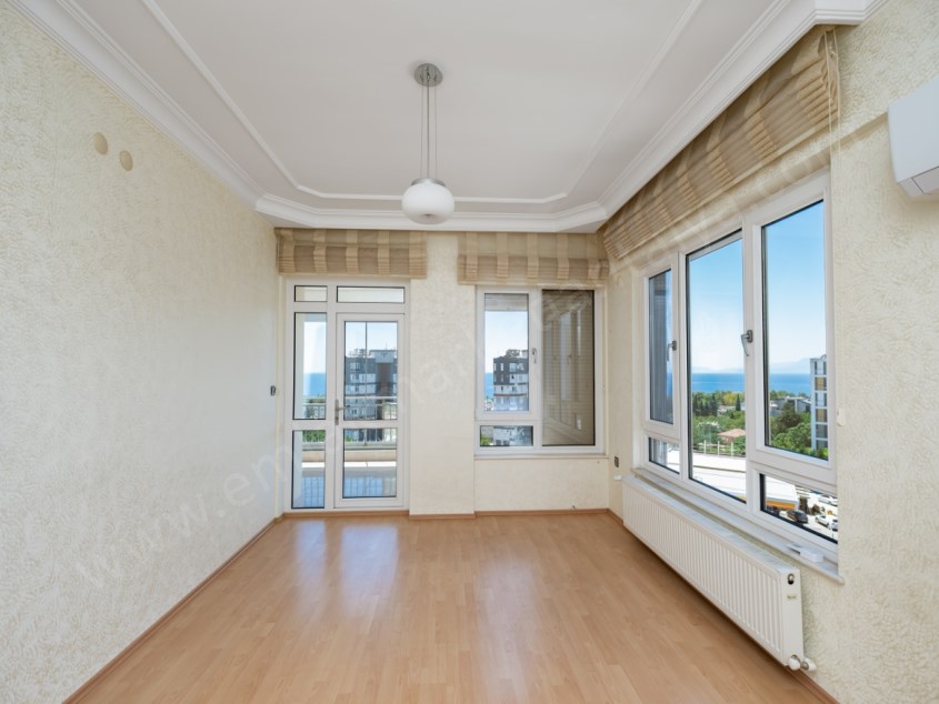  HER ODADAN FULL DENİZ MANZARA 5+2 270 M² ÇİFT MUTFAKLI TERASLI DUBLEKS