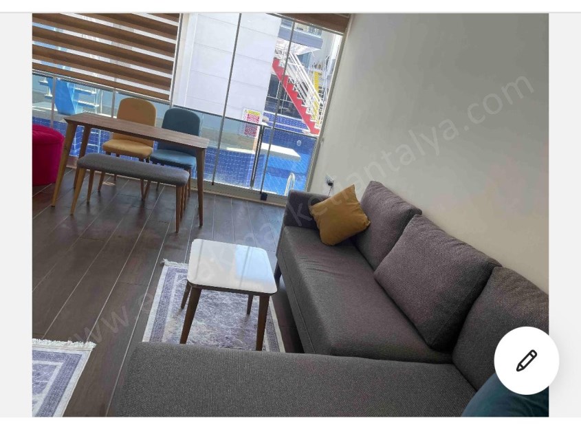ANTALYANIN PRESTİJLİ SİTESİNDE EŞYALI 1+1 FIRSATI !