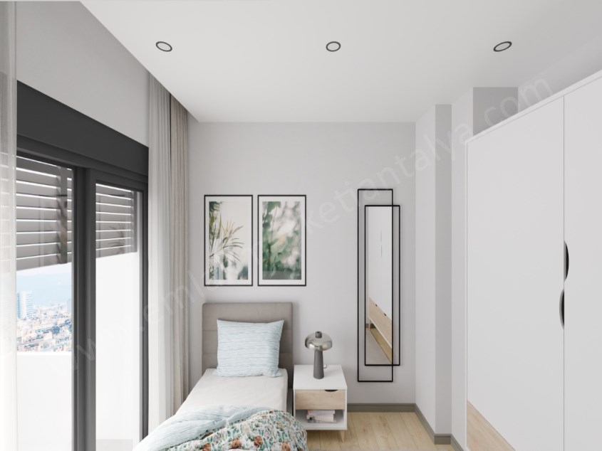 PINARBAŞINDA ÖZEL BAHÇELİ , EBEVEYN BANYOLU 3+1 LÜKS DAİRE 